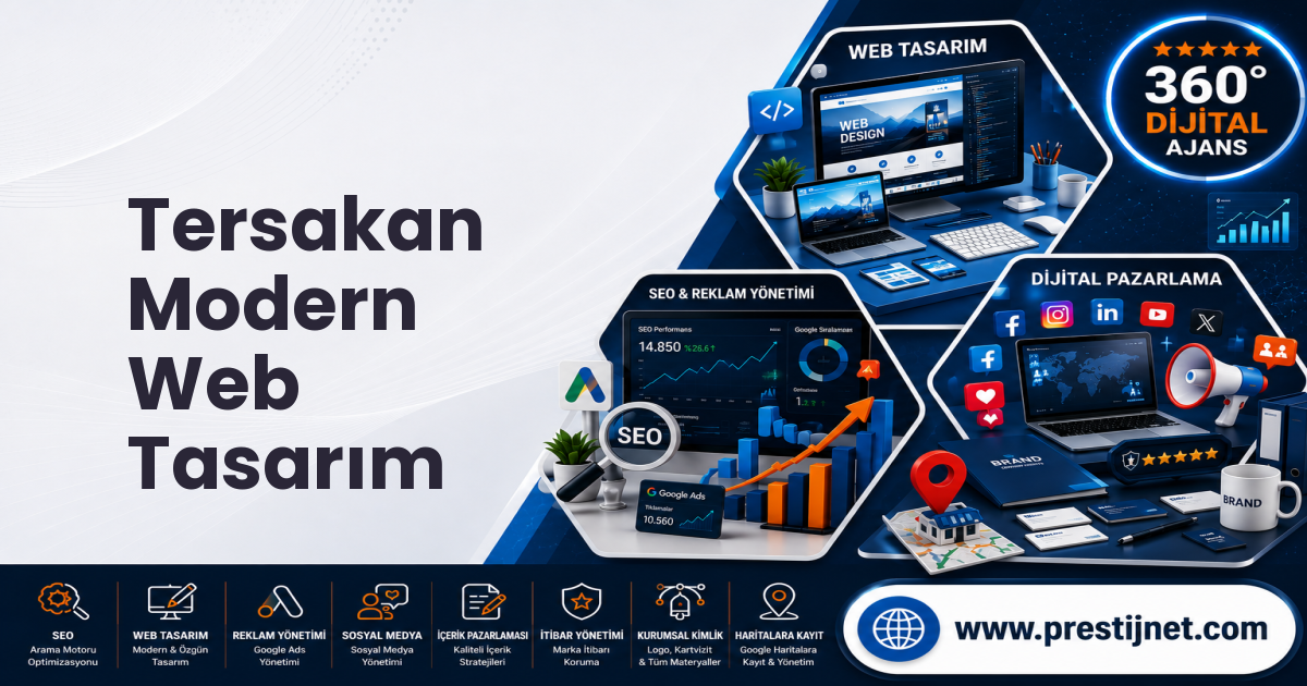Tersakan Modern Web Tasarım