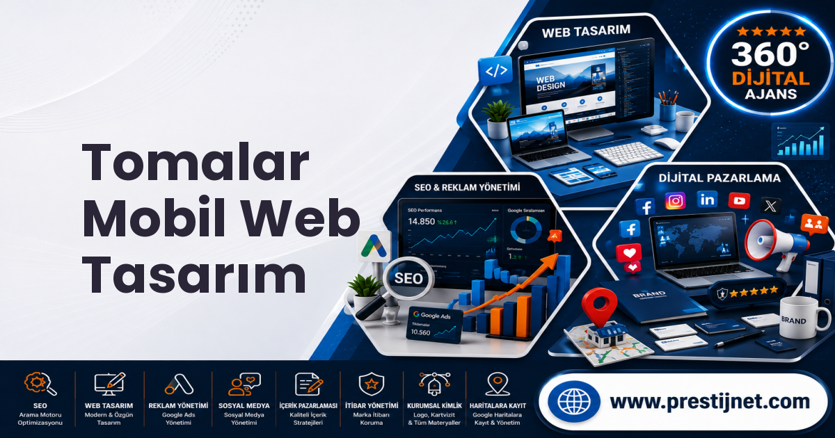 Tomalar Mobil Web Tasarım