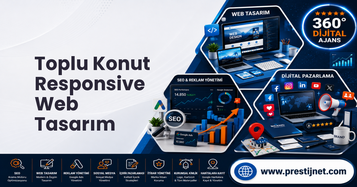 Toplu Konut Responsive Web Tasarım