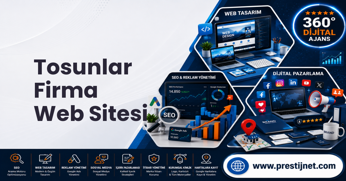 Tosunlar Firma Web Sitesi