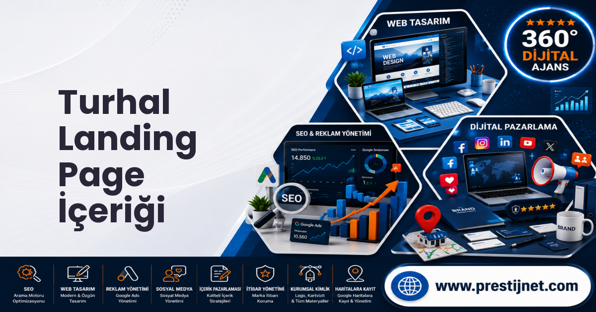 Turhal Landing Page İçeriği