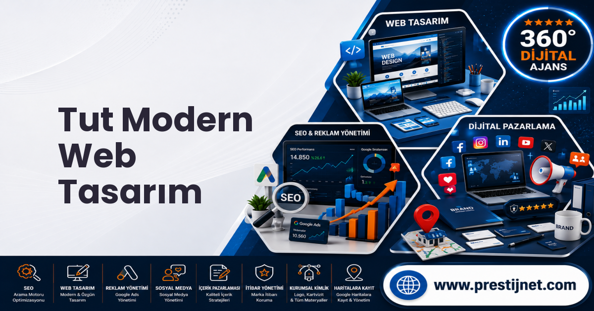 Tut Modern Web Tasarım