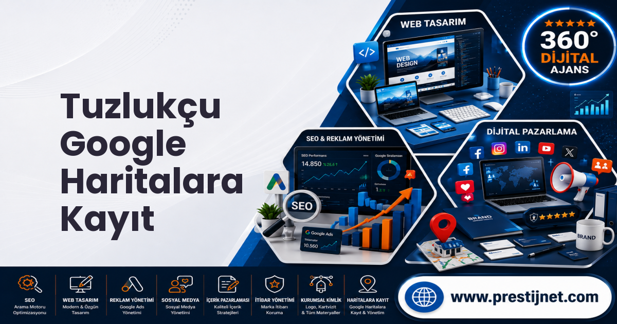 Tuzlukçu Google Haritalara Kayıt