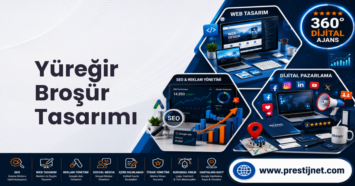 Yüreğir Broşür Tasarımı