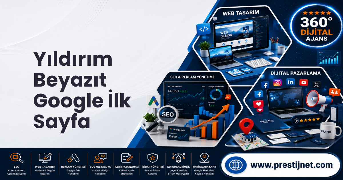 Yıldırım Beyazıt Google İlk Sayfa