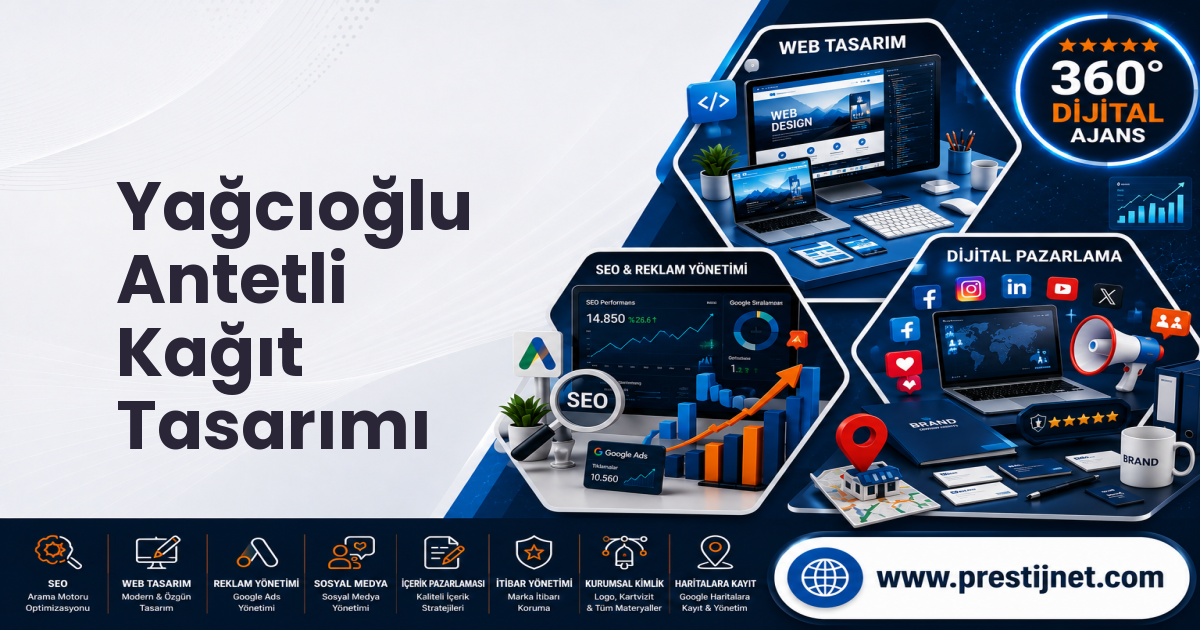 Yağcıoğlu Antetli Kağıt Tasarımı