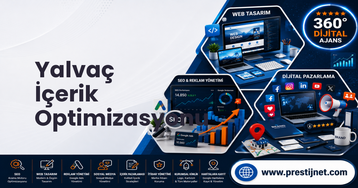 Yalvaç İçerik Optimizasyonu