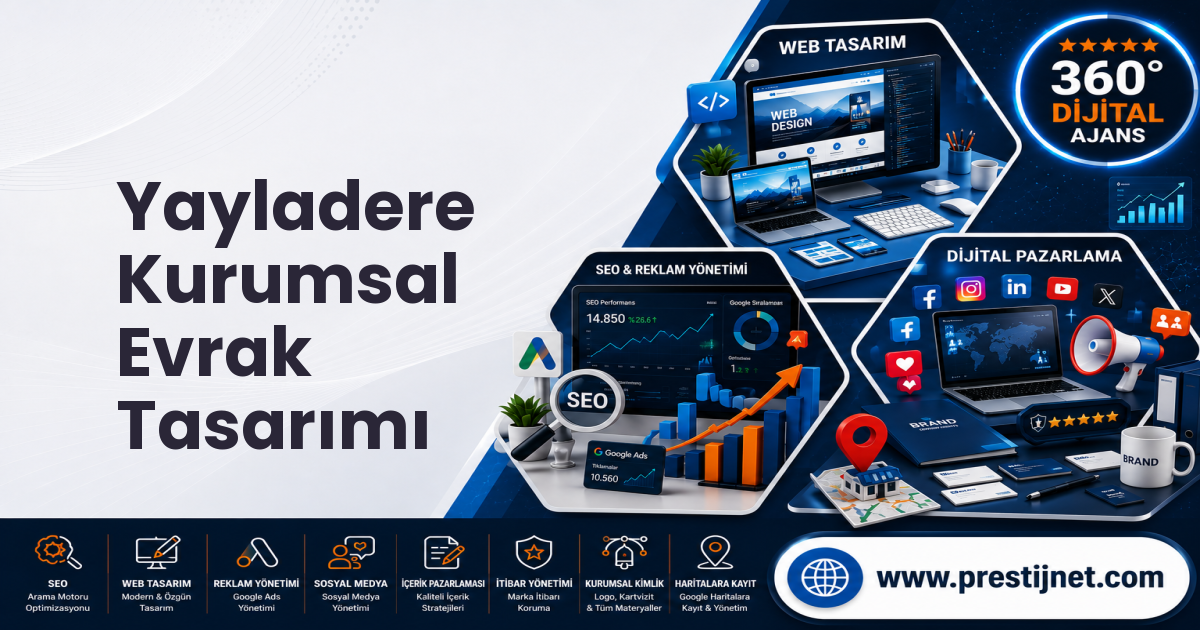 Yayladere Kurumsal Evrak Tasarımı