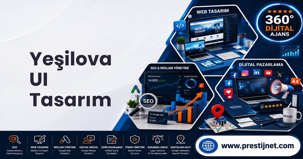 Yeşilova UI Tasarım