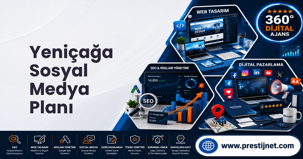 Yeniçağa Sosyal Medya Planı