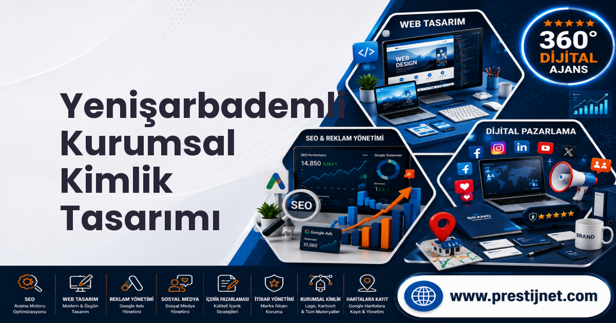 Yenişarbademli Kurumsal Kimlik Tasarımı