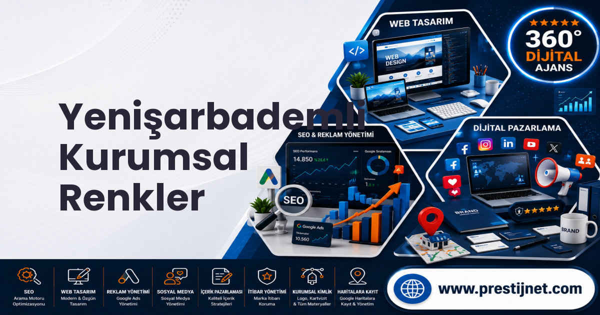 Yenişarbademli Kurumsal Renkler