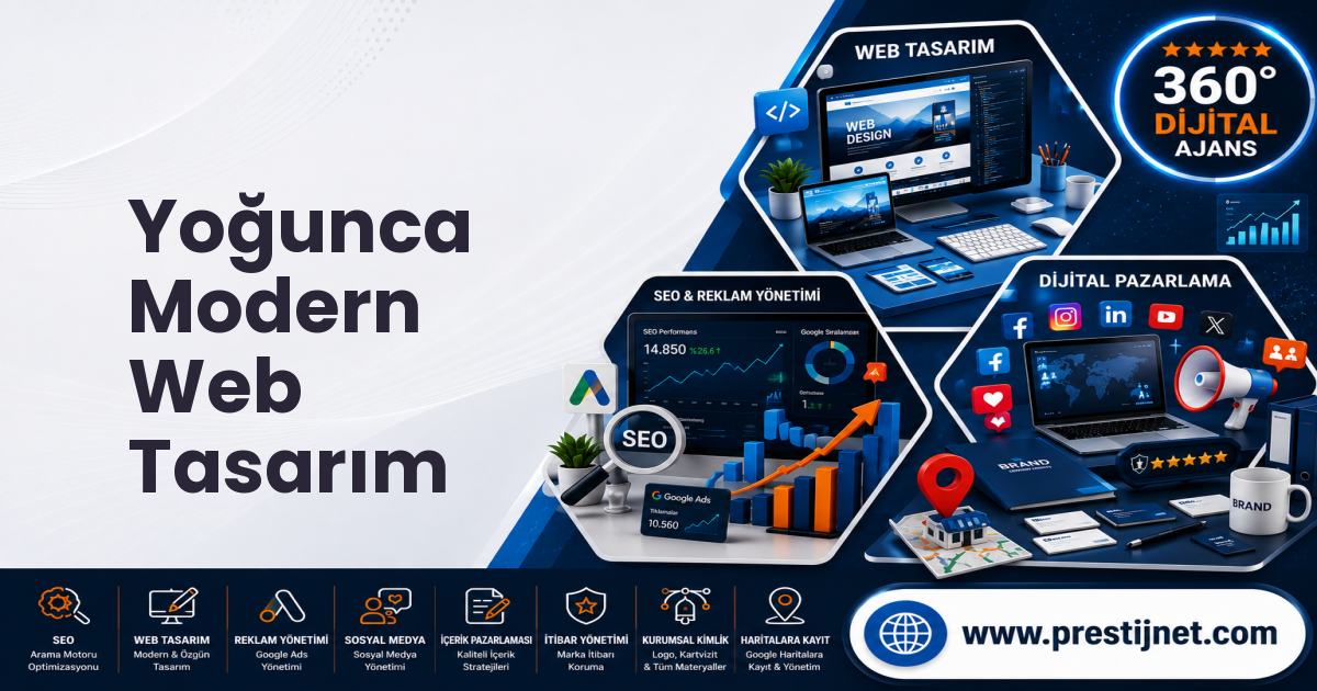 Yoğunca Modern Web Tasarım