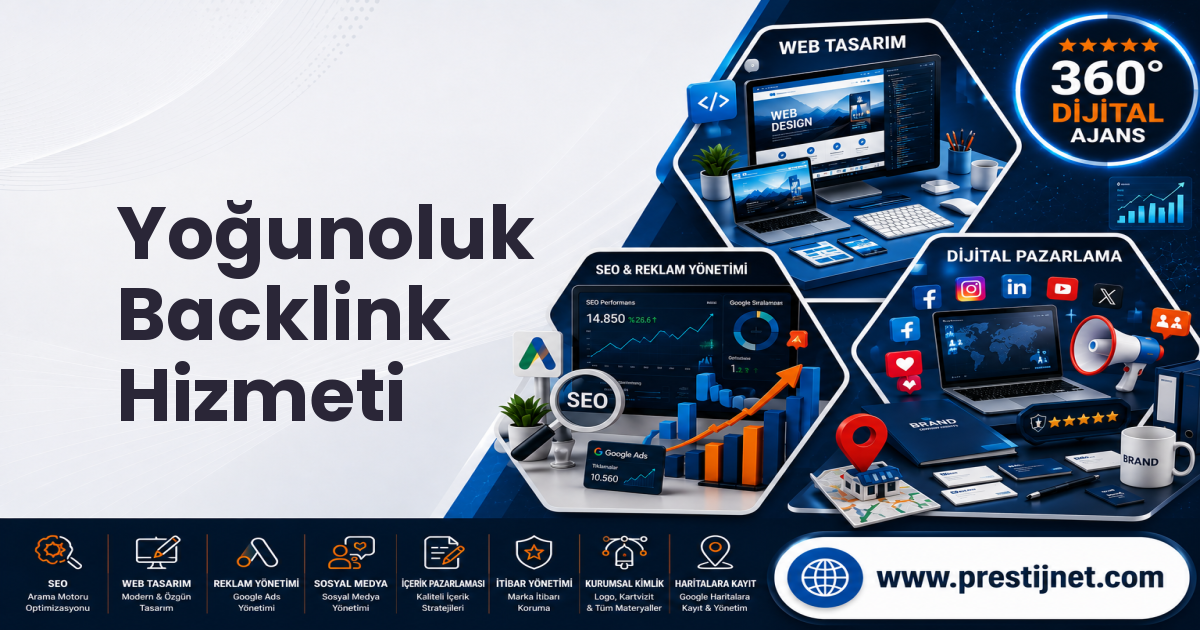 Yoğunoluk Backlink Hizmeti