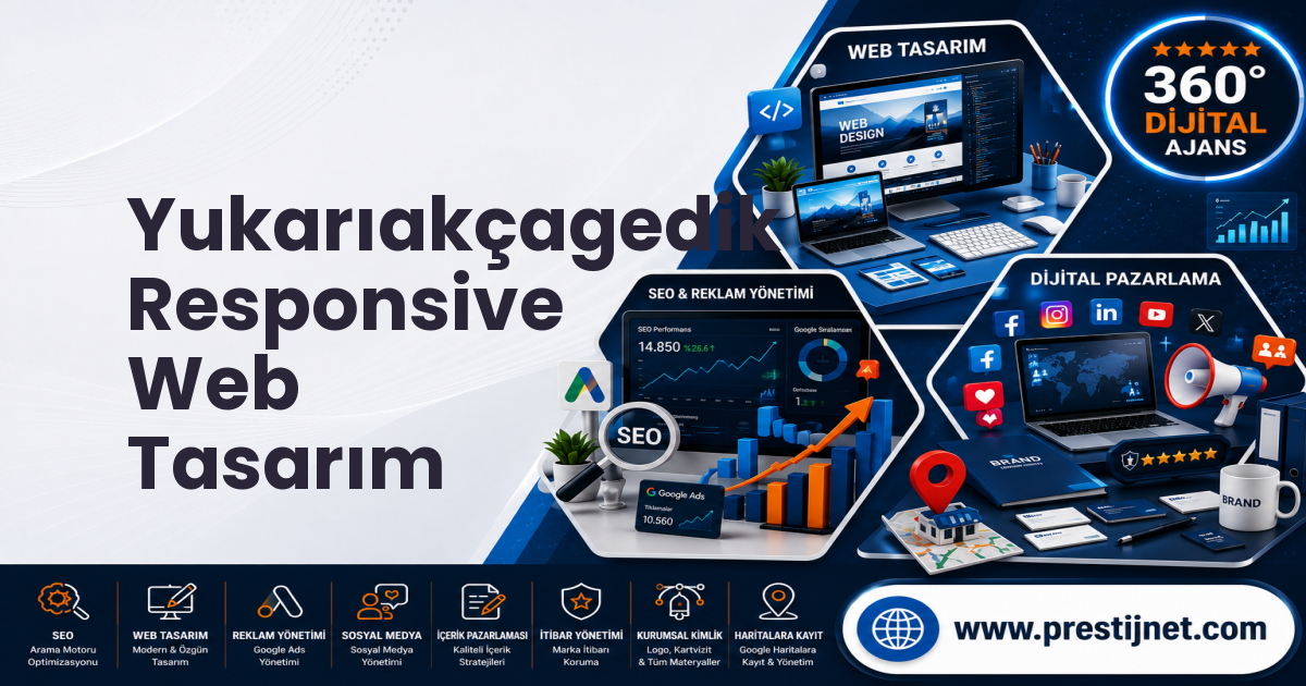 Yukarıakçagedik Responsive Web Tasarım