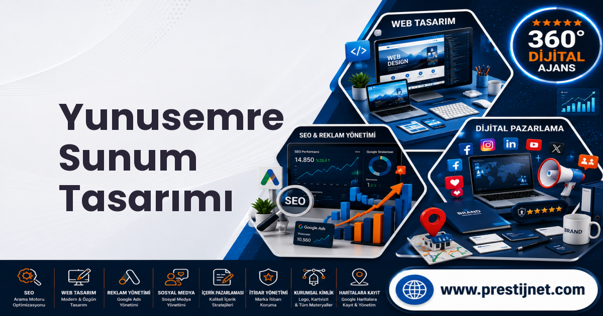 Yunusemre Sunum Tasarımı